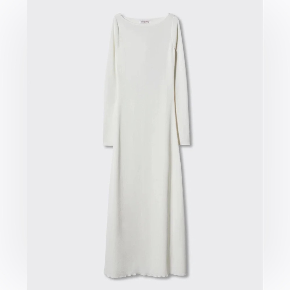 Camille x Mango Open Back Knit Dress